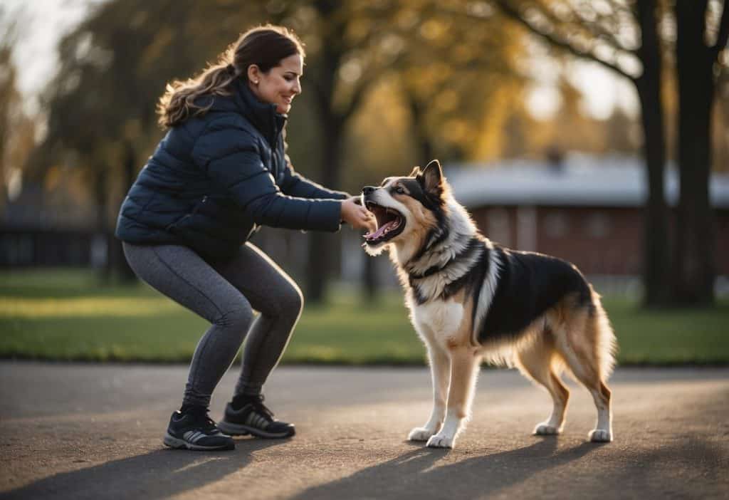 training an aggressive dog